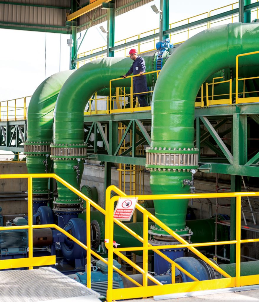 Jorf Lasfar seawater desalination plant © OCP
