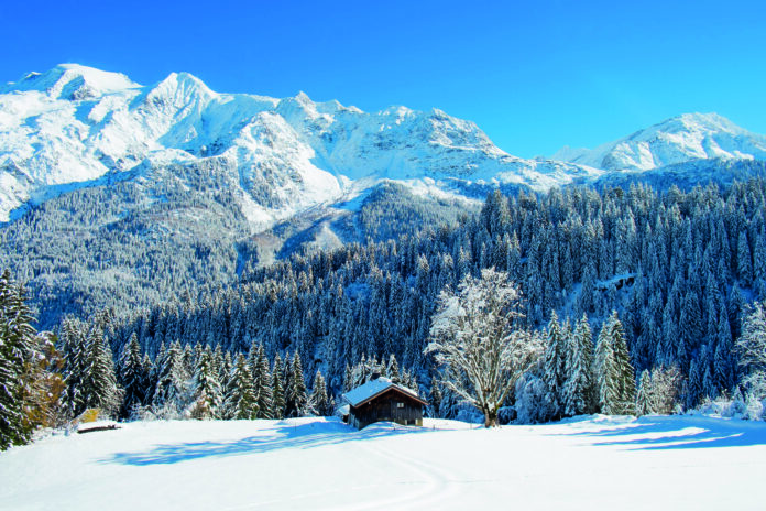 Mont blanc winter